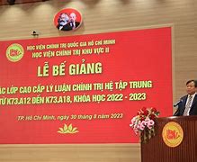 Học Viện Chính Trị Khu Vực 2 Tuyển Sinh Cao Học