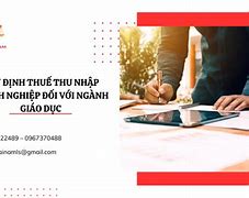 Thuế Vat Ngành Giáo Dục